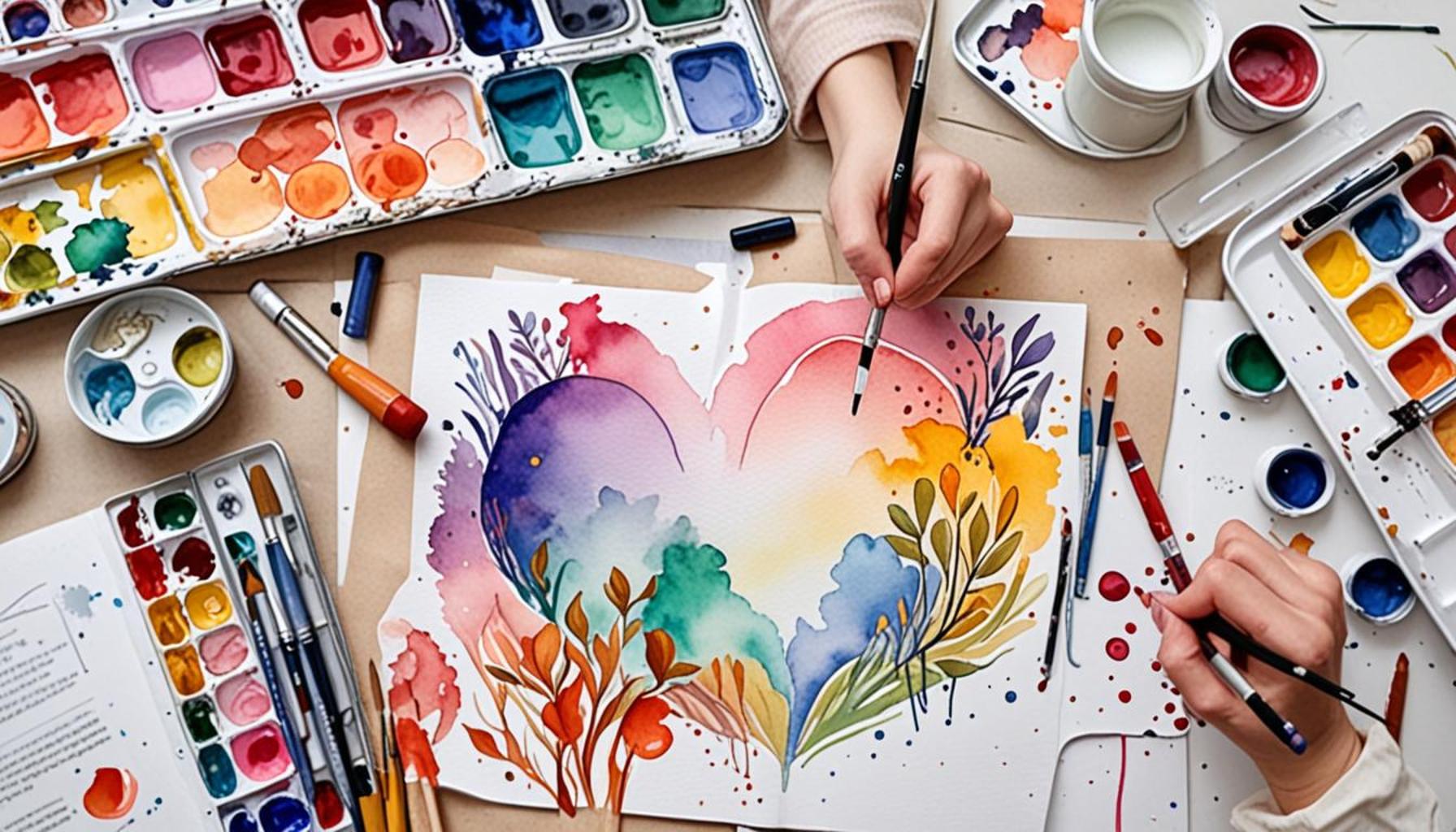 The Efficacy of Art Therapy in Promoting Mental Well-Being: Creative Expression as a Self-Care Tool